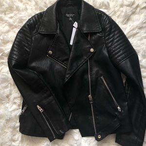 Leather Biker Jacket